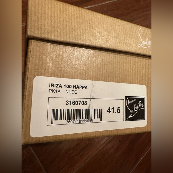 Christian Louboutin Beige Stiletto Heels size 41.5 - Picture 13 of 14